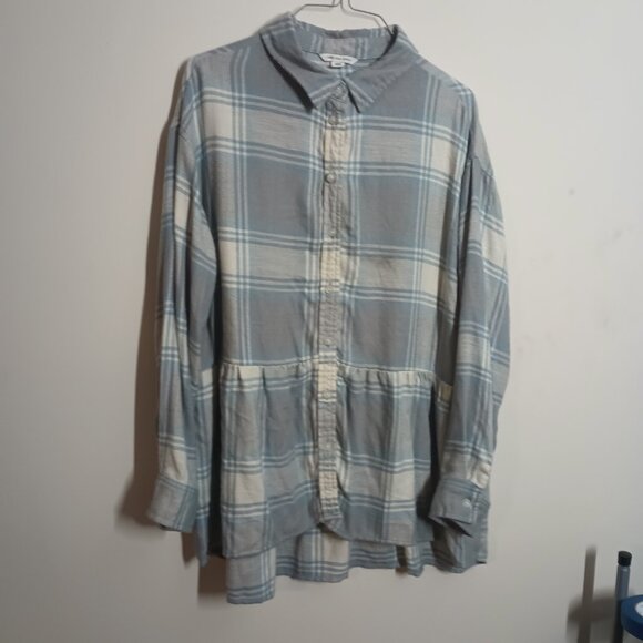 American Eagle long sleeve flannel shirt - Picture 1 of 4